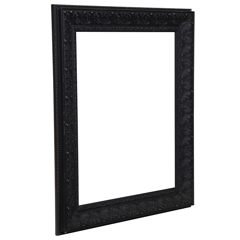 Wide Black Washed Open Back Frame, 16" x 20" By Studio Décor®