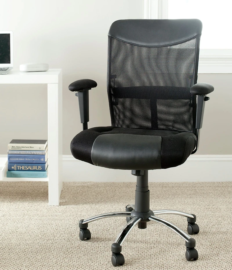 Bernard Desk Chair in Black