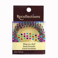 12 Pack: Bling on a Roll™ Rainbow Rhinestones by Recollections™ 