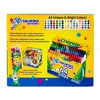 Crayola® Pip-Squeaks™ Skinnies™ Washable Markers, 64 Count