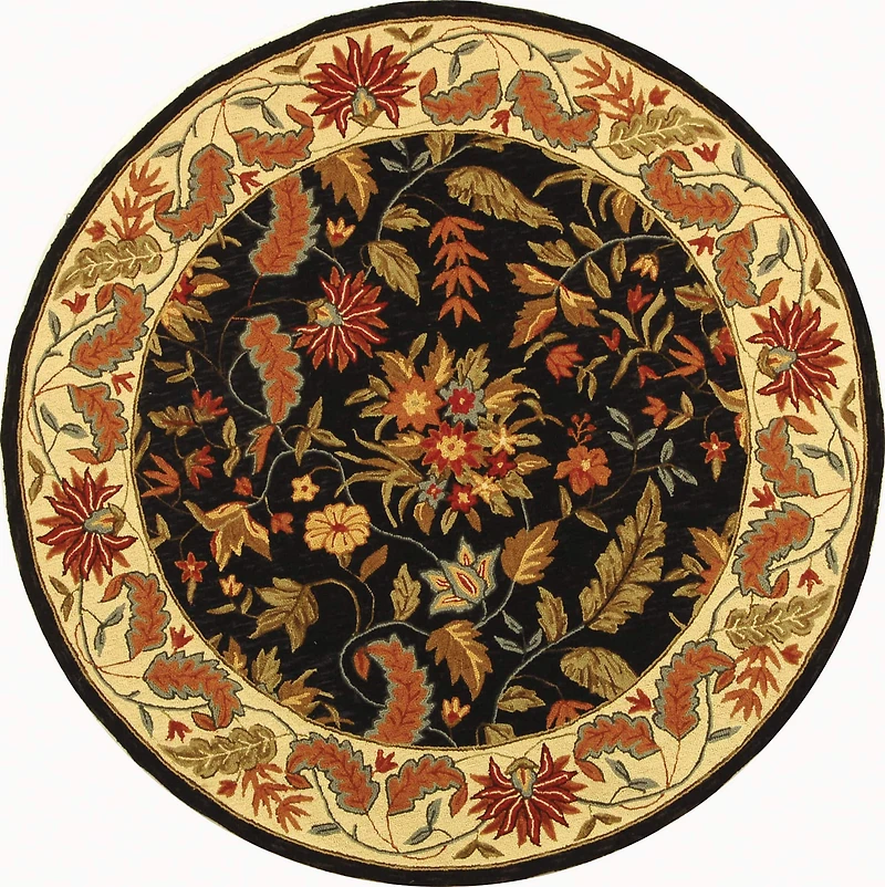 Chelsea Bouquet 4' X 4' Round Area Rug