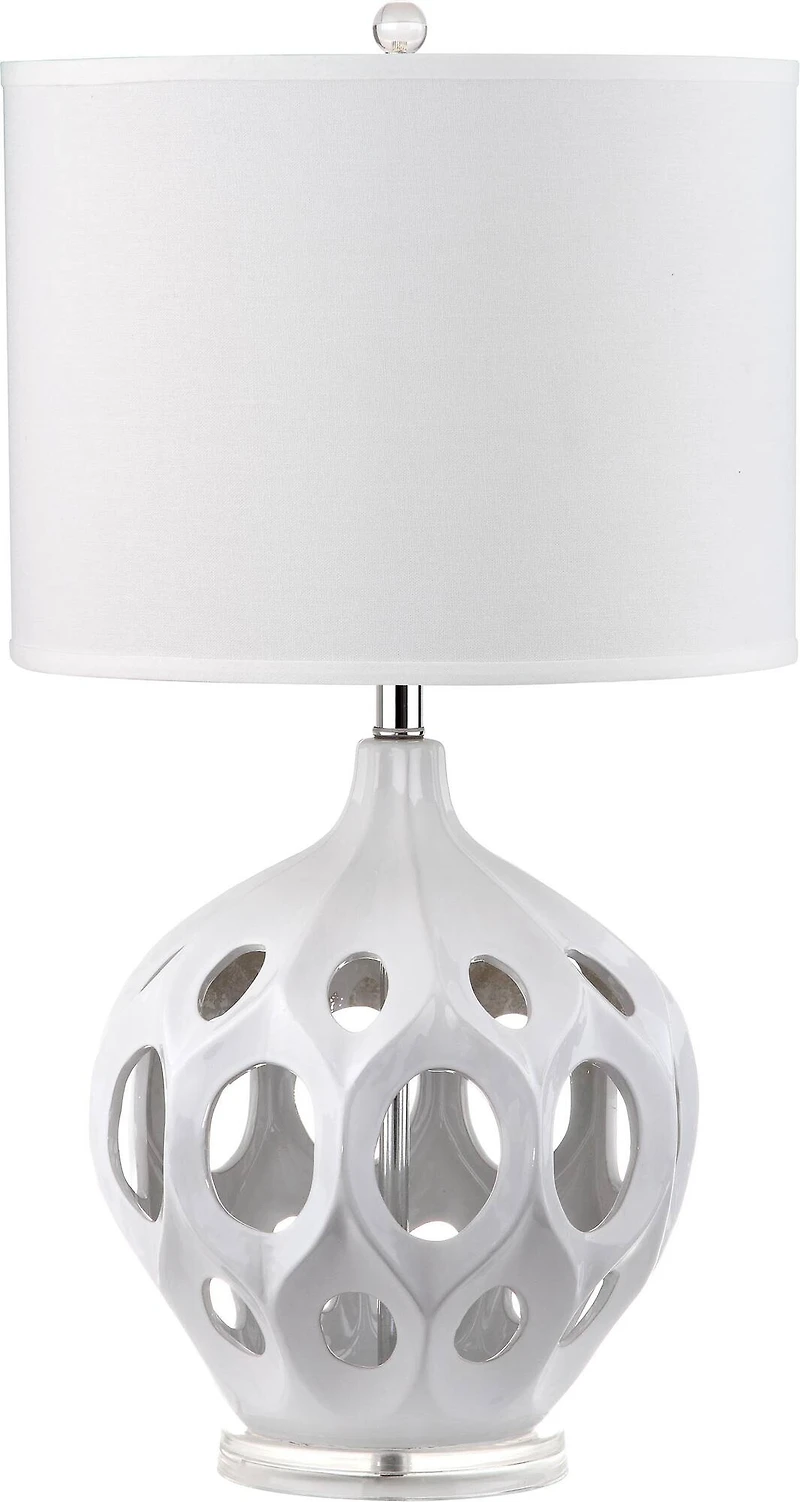 Regina Table Lamp in White