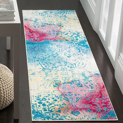 Wate Color Boho 2'-2" X 8' Area Rug
