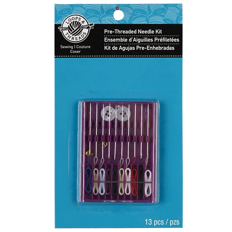 Loops & Threads™ Pre-Threaded Needle Kit