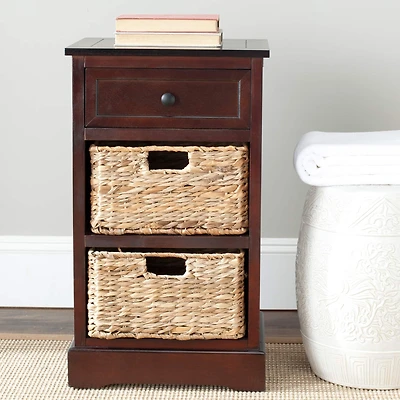 Carrie Side Table in Dark Cherry
