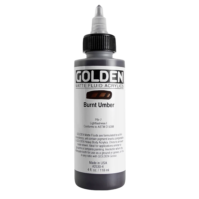 Golden® Matte Fluid Acrylic