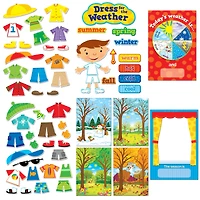Creative Teaching Press® Bulletin Board Set, Dress for the Weather