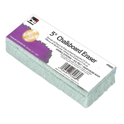 5" Standard Chalkboard Eraser, Pack of 12