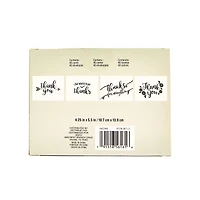 Assorted Black Thank You Cards & Envelopes by Recollections™, 4.25" x 5.5"