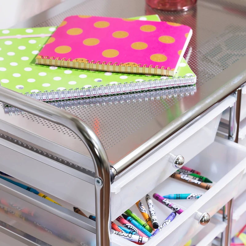 Honey Can Do Rolling Storage Cart with 12 Drawers