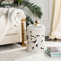 Cloud Garden Stool in White