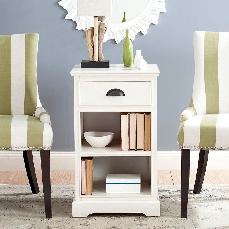Griffin Side Table in White
