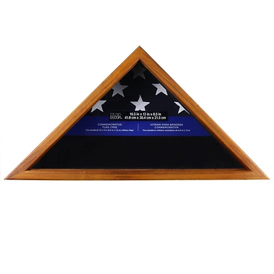 Commemorative Oak Flag Case by Studio Décor®