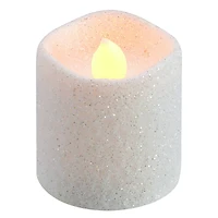 White Glitter LED Votive Candles By Ashland® 12ct.