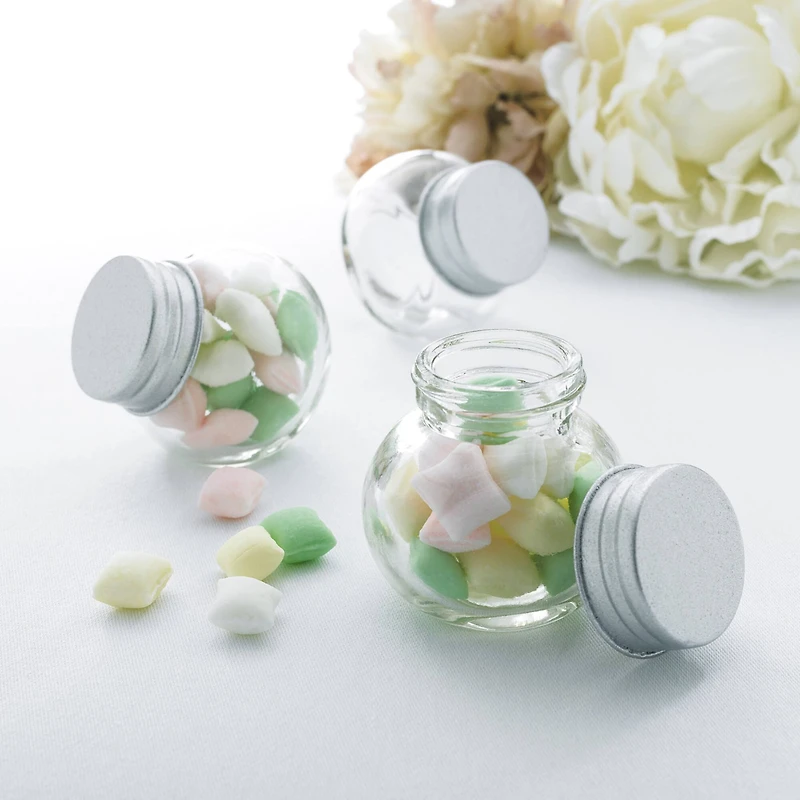 Round Glass Favor Jars, 20ct. by Celebrate It™