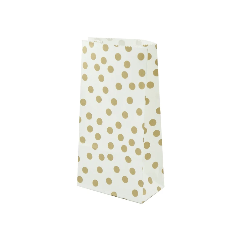 Small White & Gold Treat Bags By Celebrate It™