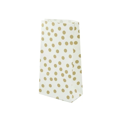 Small White & Gold Treat Bags By Celebrate It™