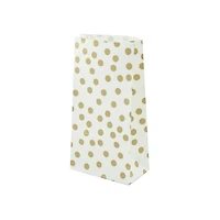 Small White & Gold Treat Bags By Celebrate It™