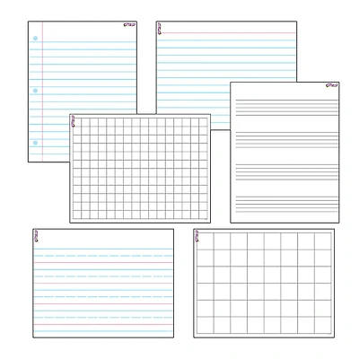 Papers & Grids Wipe-Off® Charts Combo Pack