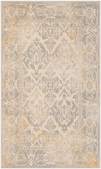 Evoke Diamond Floral 3' X 5' Area Rug