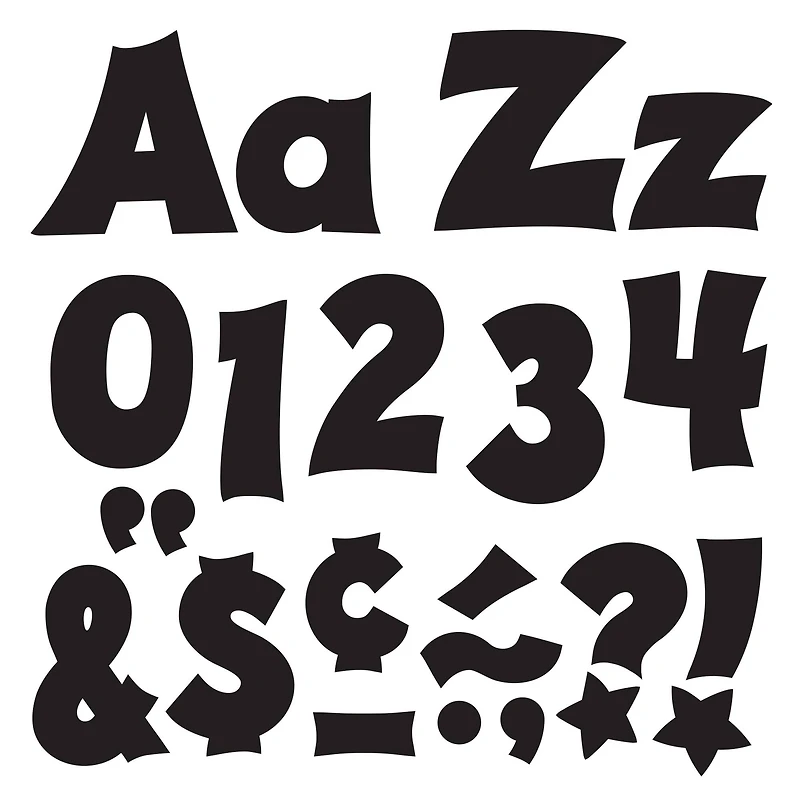 Trend Enterprises® 4" Friendly English/Spanish Combination Ready Letters
