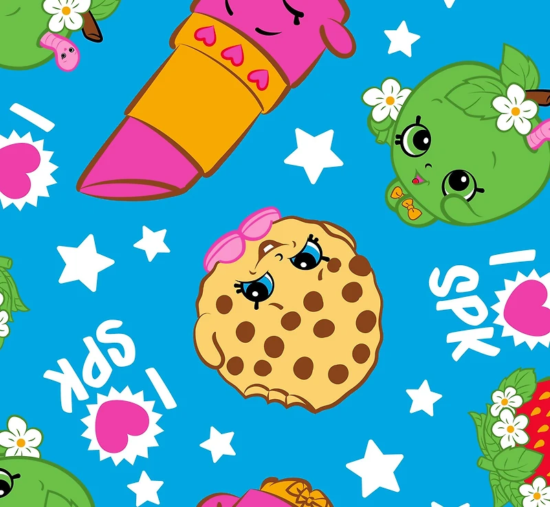 Shopkins Buddies Fleece Fabric