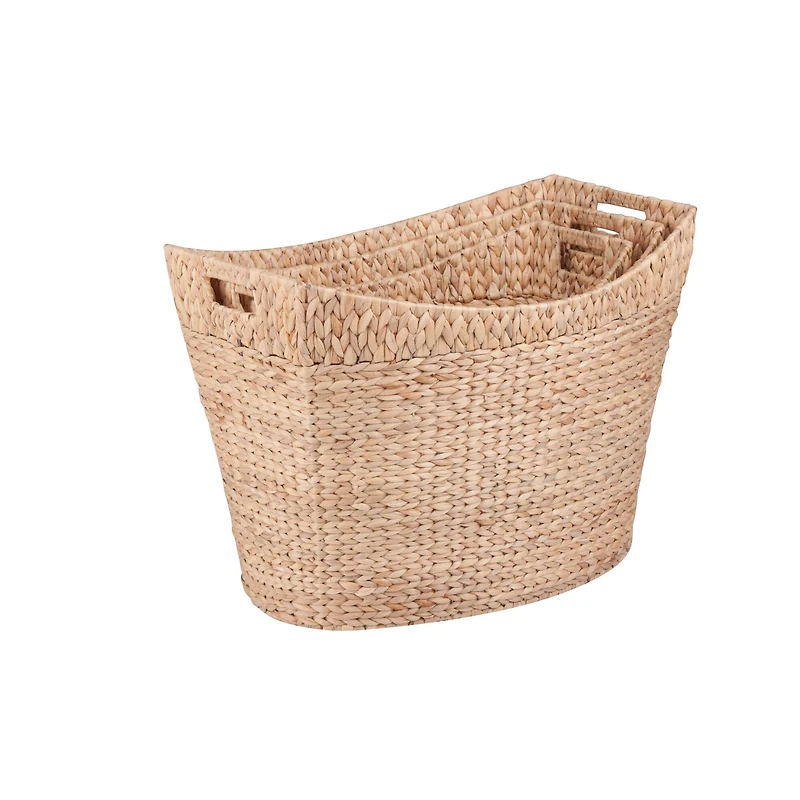 Honey Can Do Natural Tall Baskets, 3ct.