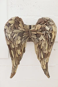 Hello Honey® Driftwood Angel Wings Wall Décor
