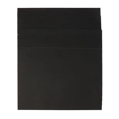 12 Packs: 10 ct. (120 total) Black Card & Envelope Set by Recollections™, 5" x 7"