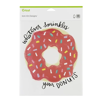 Cricut® Iron-On Designs™, Sprinkles Donut