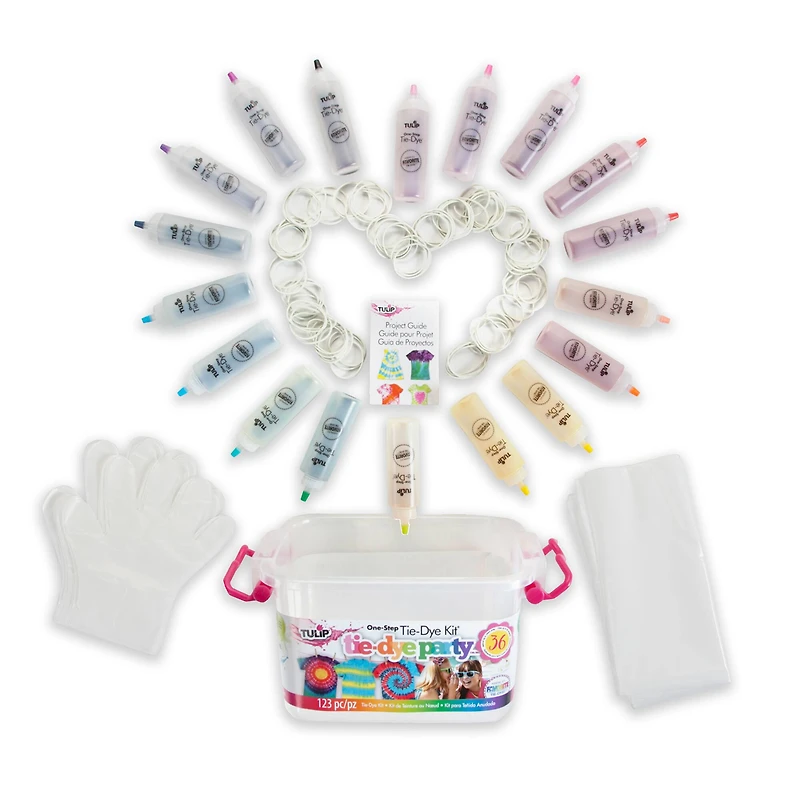 Tulip® Tie-Dye Party™ One-Step Tie-Dye Kit®