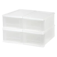 Iris® Small Stacking Drawer, 4 Pack