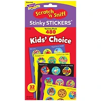 Trend Enterprises® 1” Round Kids' Choice Stinky Stickers®, 480 Pack