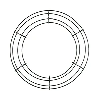 12" Wire Wreath Frame by Ashland®