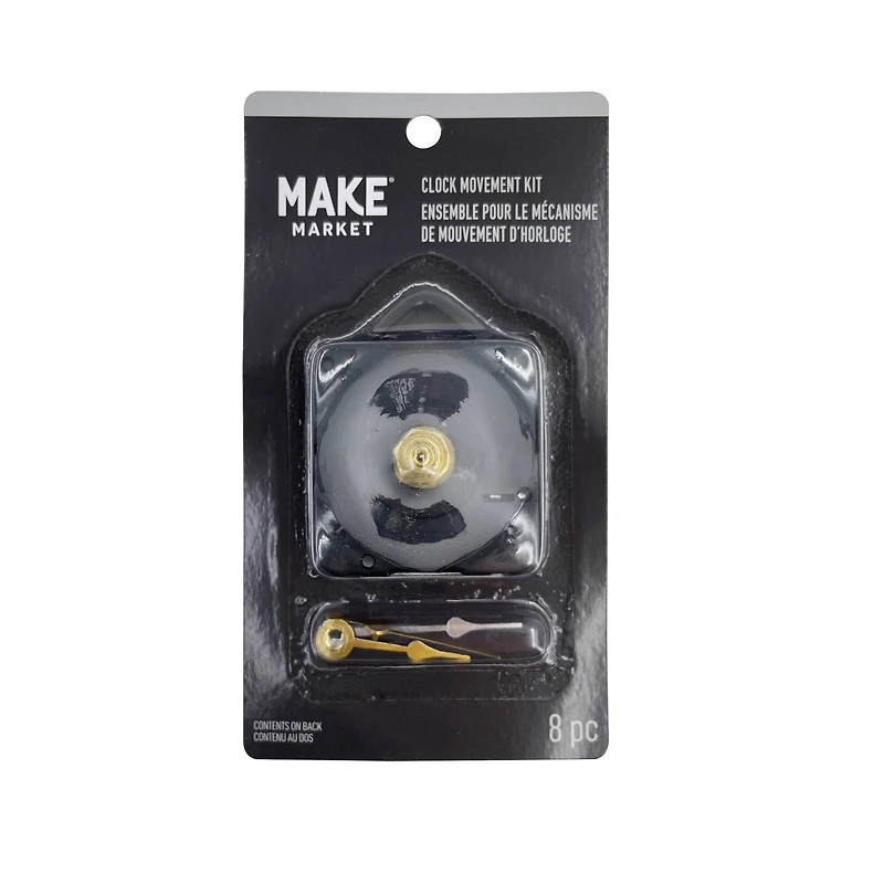 3/4" Clock Movement Kit with Small Hands by Make Market®