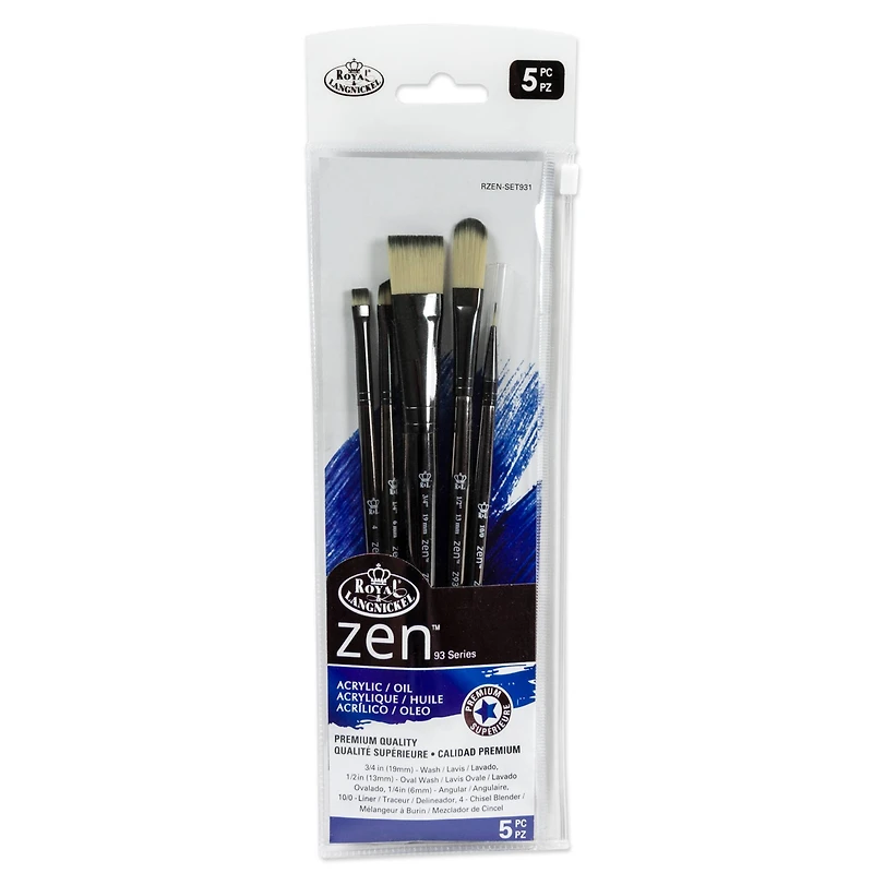 Zen™ Series 93 5 Piece Brush Set