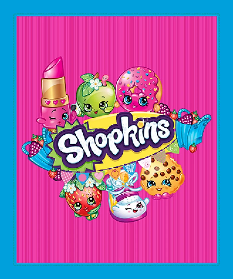 Shopkins Panel Wallhanging Cotton Fabric