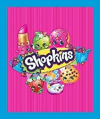 Shopkins Panel Wallhanging Cotton Fabric