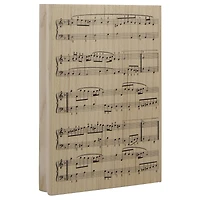6 Pack: Sheet Music Wood Stamp by Recollections™