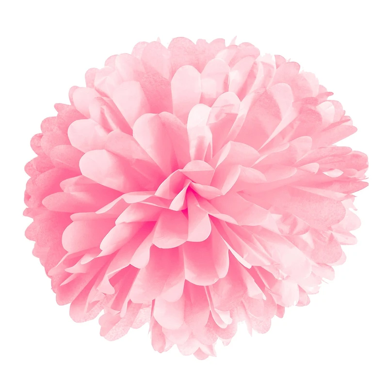 Light Pink Paper Pom Poms By Celebrate It™