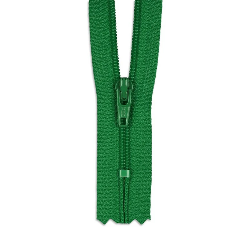 YKK 18" Jewel Green #3 Closed End Zipper