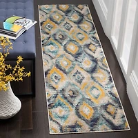 Monaco Mod Geo 2'-2" X 6' Area Rug