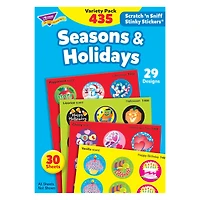 Trend Enterprises® 1" Seasons & Holidays Stinky Stickers®, 435 Count