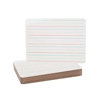 Double-Sided Dry-Erase Boards, Classpack of 12