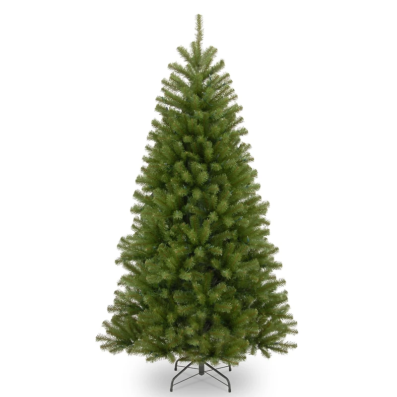 7.5ft. Unlit Hinged North Valley Spruce Medium Artificial Christmas Tree