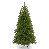 7.5ft. Unlit Hinged North Valley Spruce Medium Artificial Christmas Tree