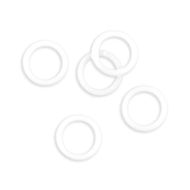 5/8" White Urea Rings - 50 Pack