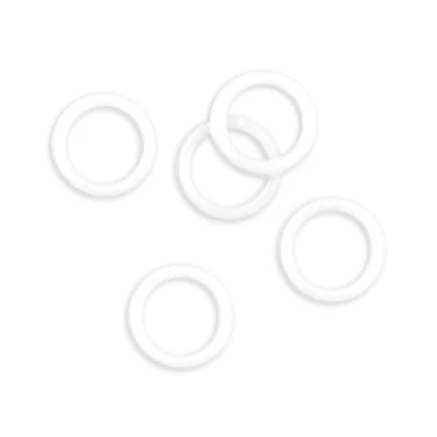 5/8" White Urea Rings - 50 Pack