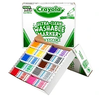 Crayola® Classpack® Ultra-Clean Fine Line Markers, Pack of 200