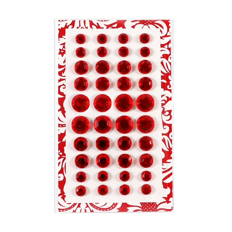 Assorted Acrylic Rhinestone Stickers